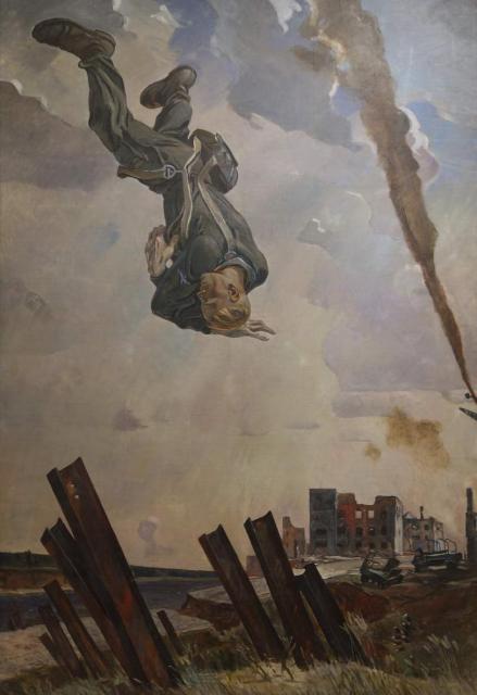 Дейнека А.А. Сбитый ас. 1943